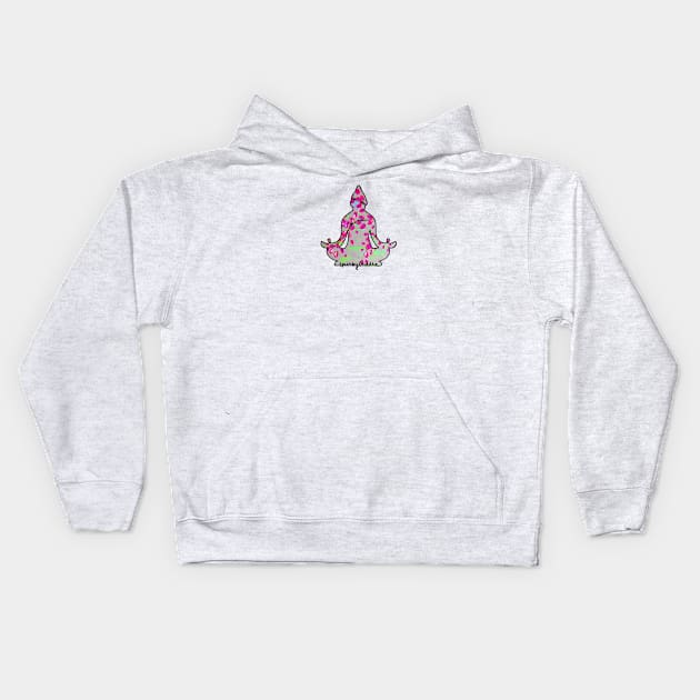 Spring Buddha Kids Hoodie by Spunky Buddha